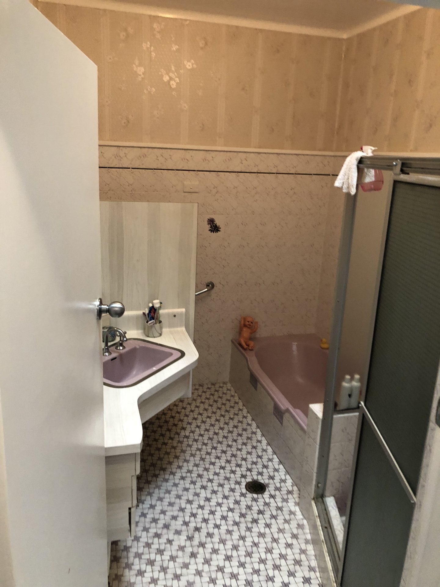 Redhead Bathroom